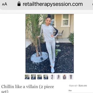 Chillin like a villain *LAST ONE LEFT* **SALE**